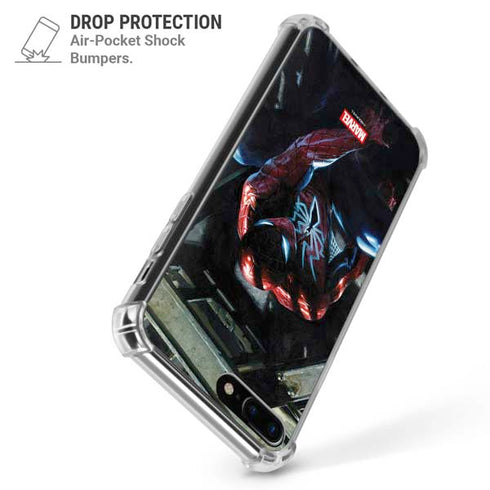 Marvel Spiderman New Suit Spiderman iPhone 7/8 Plus Clear Case