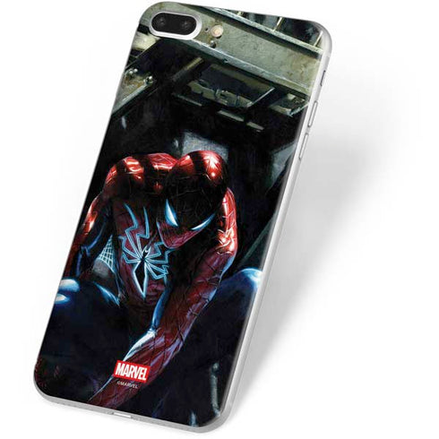Marvel Spiderman New Suit Spiderman iPhone 8 Plus Skin