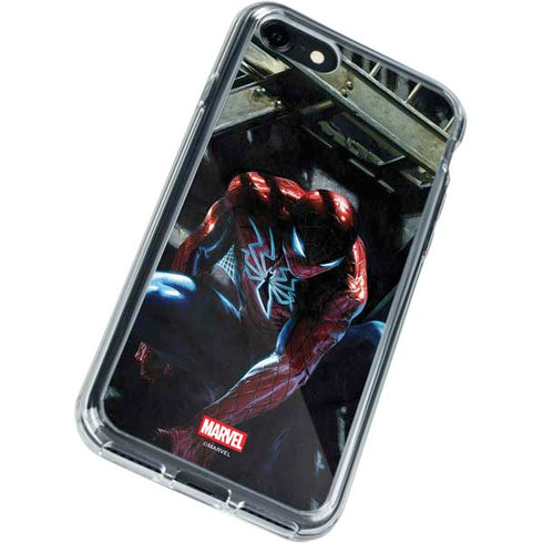 Marvel Spiderman New Suit Spiderman iPhone SE (2nd & 3rd Gen) Clear Case