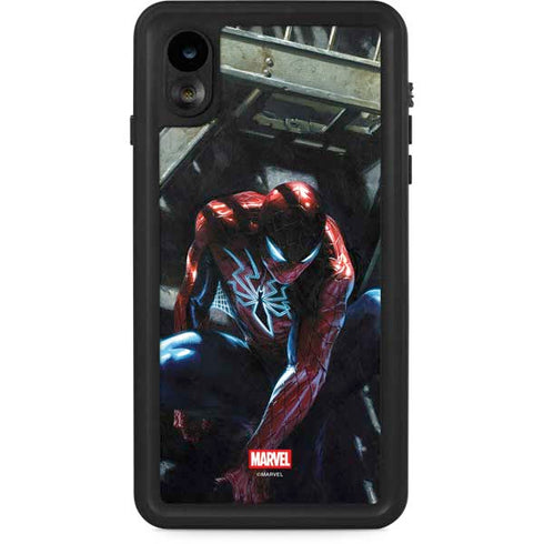 Marvel Spiderman New Suit Spiderman iPhone XR Waterproof Case