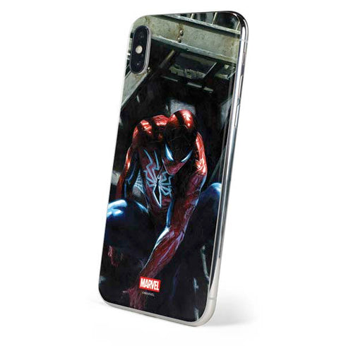 Marvel Spiderman New Suit Spiderman iPhone XS Max Skin