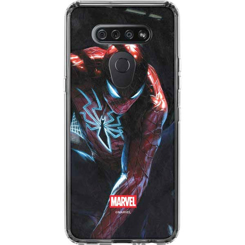 Marvel Spiderman New Suit Spiderman LG K51/Q51 Clear Case