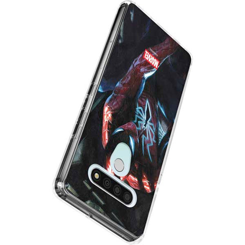 Marvel Spiderman New Suit Spiderman LG Stylo 6 Clear Case