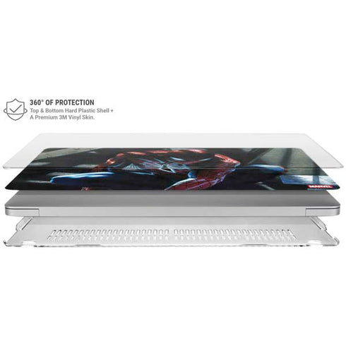 Marvel Spiderman New Suit Spiderman MacBook Air 15in (2023-2025) Case plus Skin