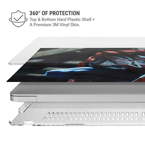 Marvel Spiderman New Suit Spiderman MacBook Pro 13in (2020) Case plus Skin