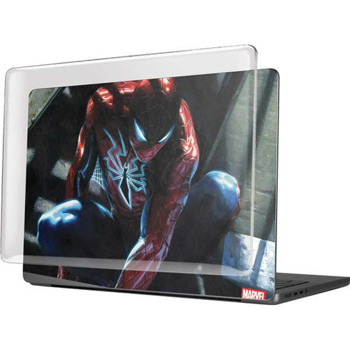 Marvel Spiderman New Suit Spiderman MacBook Pro 14in (2021-24) Case plus Skin