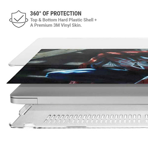Marvel Spiderman New Suit Spiderman MacBook Pro 14in (2021-24) Case plus Skin