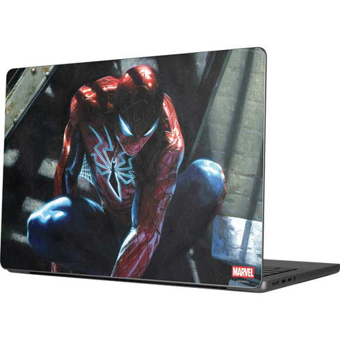 Marvel Spiderman New Suit Spiderman MacBook Pro 14in (2021-24) Skin