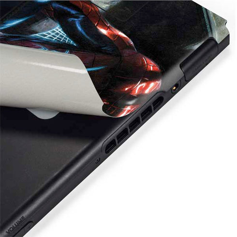 Marvel Spiderman New Suit Spiderman Nintendo Switch Bundle Skin