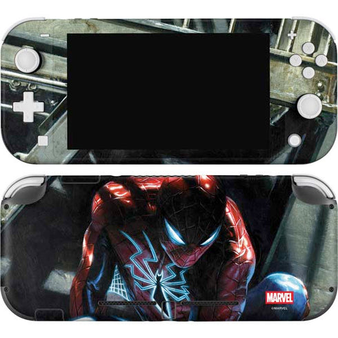 Marvel Spiderman New Suit Spiderman Nintendo Switch Lite Skin