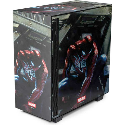 Marvel Spiderman New Suit Spiderman NZXT H510 Compact ATX Mid-Tower Case Skin