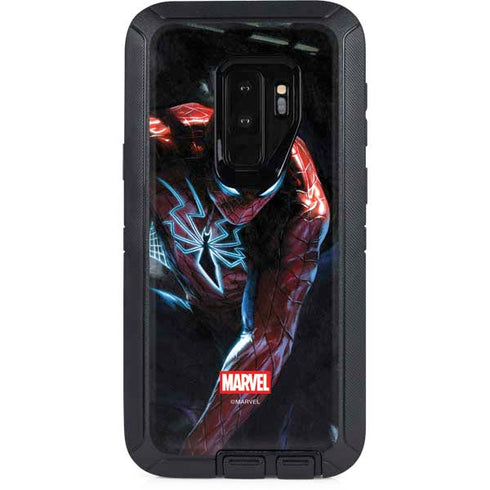 Marvel Spiderman New Suit Spiderman Otterbox Defender Galaxy Skin