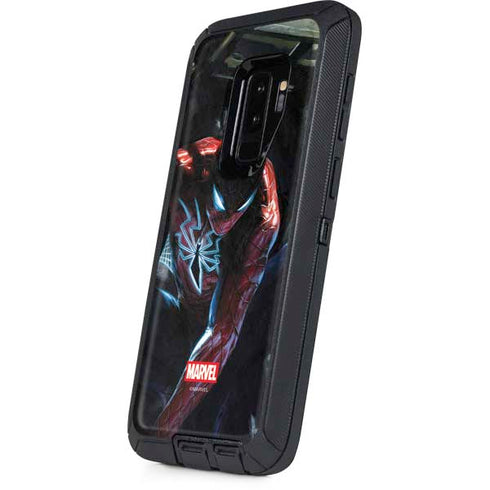 Marvel Spiderman New Suit Spiderman Otterbox Defender Galaxy Skin
