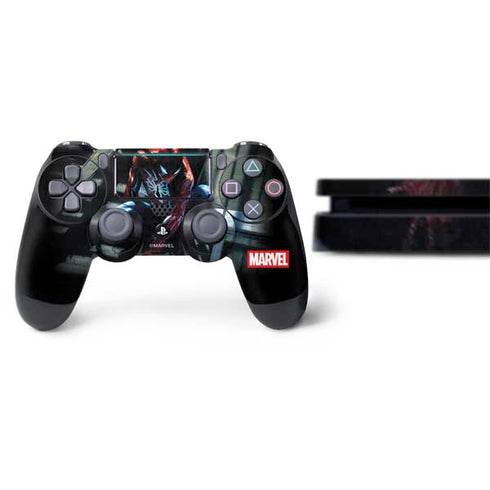 Marvel Spiderman New Suit Spiderman PS4 Slim Bundle Skin