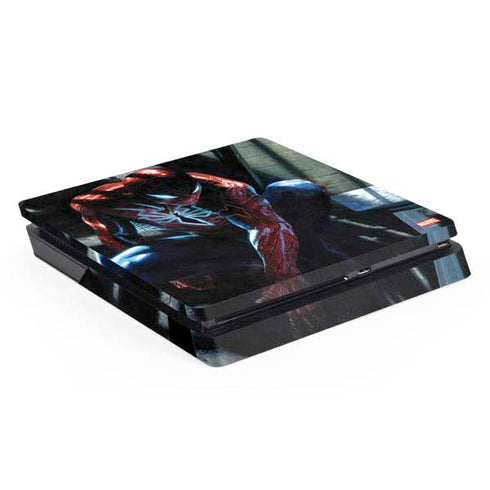 Marvel Spiderman New Suit Spiderman PS4 Slim Skin