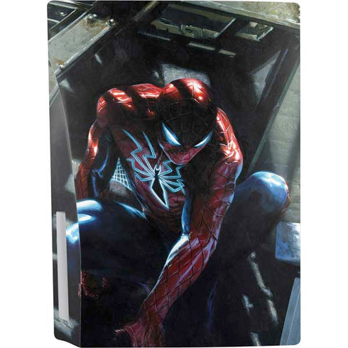 Marvel Spiderman New Suit Spiderman PS5 Console Skin