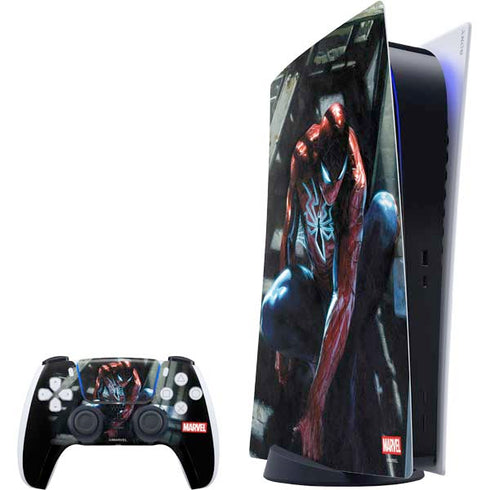 Marvel Spiderman New Suit Spiderman PS5 Digital Edition Bundle Skin