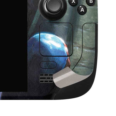 Marvel Spiderman New Suit Spiderman Steam Deck Handheld Gaming Computer OLED Skin