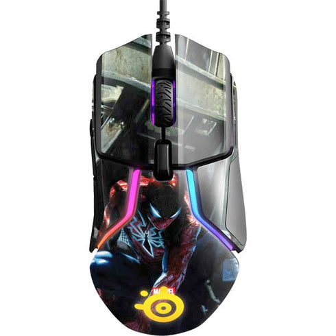 Marvel Spiderman New Suit Spiderman SteelSeries Rival 600 Gaming Mouse Skin