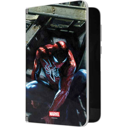 Marvel Spiderman New Suit Spiderman Surface Duo Skin