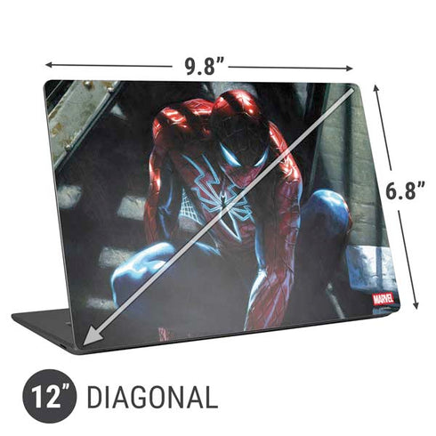 Marvel Spiderman New Suit Spiderman Universal Laptop 12in (9.8 x 6.8in) Skin