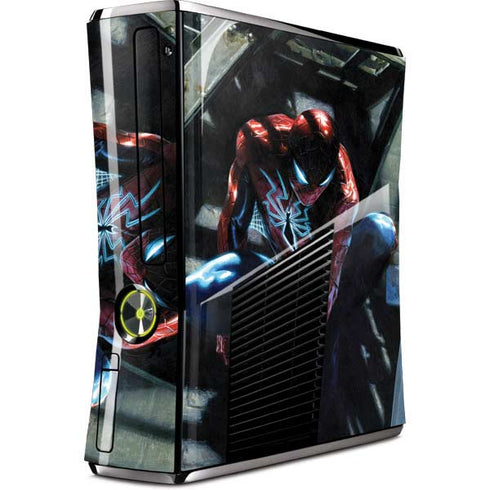 Marvel Spiderman New Suit Spiderman Xbox 360 Slim (2010) Skin