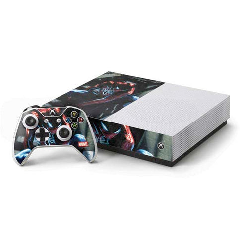 Marvel Spiderman New Suit Spiderman Xbox One S All-Digital Edition Bundle Skin