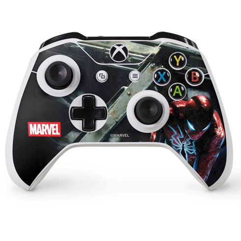 Marvel Spiderman New Suit Spiderman Xbox One S Controller Skin