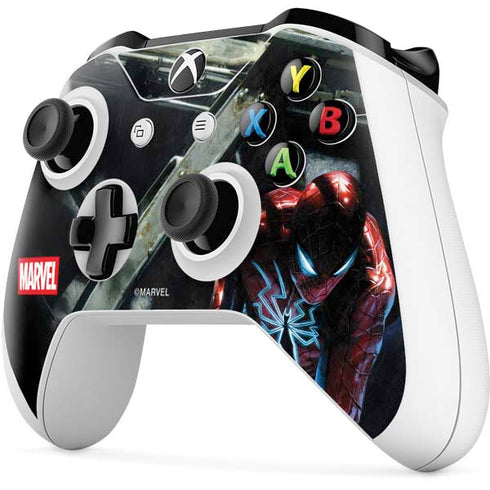Marvel Spiderman New Suit Spiderman Xbox One X Controller Skin