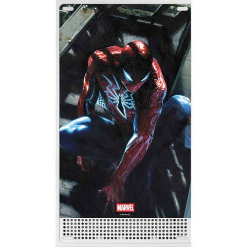 Marvel Spiderman New Suit Spiderman Xbox Series S Console Skin