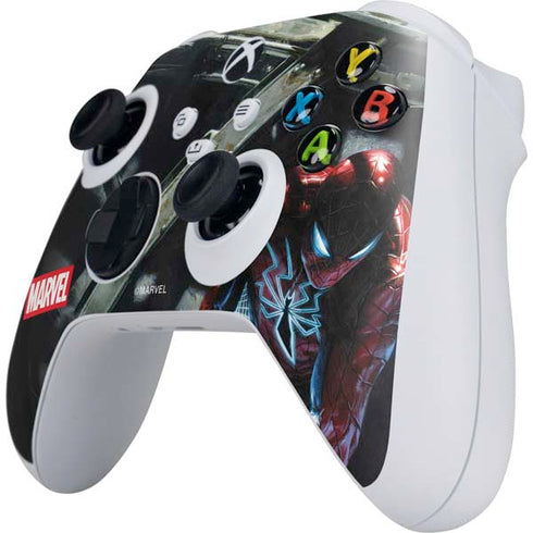 Marvel Spiderman New Suit Spiderman Xbox Series S Controller Skin