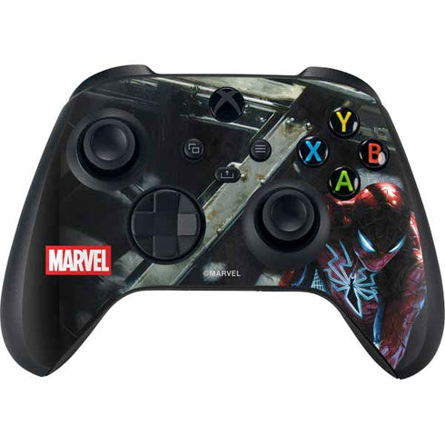 Marvel Spiderman New Suit Spiderman Xbox Series X Controller Skin