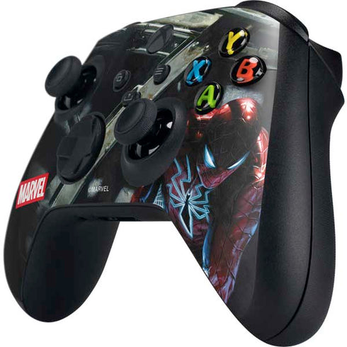 Marvel Spiderman New Suit Spiderman Xbox Series X Controller Skin