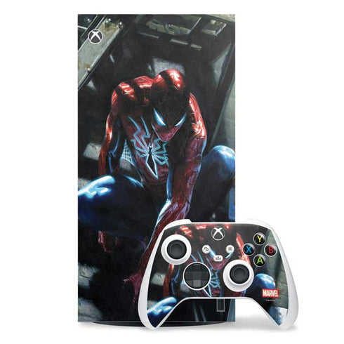 Marvel Spiderman New Suit Spiderman XBox Series X Digital Edition Bundle Skin