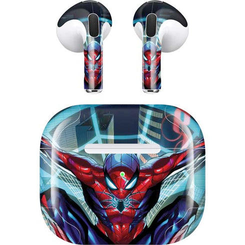 Marvel Spiderman Spiderman Armor MK IV Apple AirPods (3rd Gen 2021) Skin