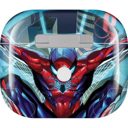 Marvel Spiderman Spiderman Armor MK IV Apple AirPods (3rd Gen 2021) Skin