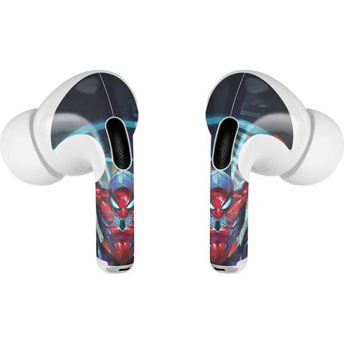 Marvel Spiderman Spiderman Armor MK IV AirPods Skins