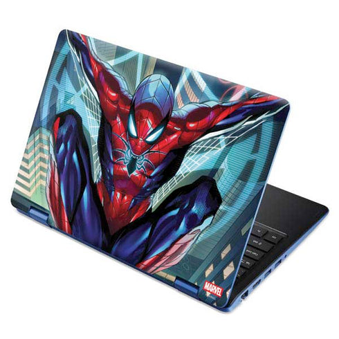 Marvel Spiderman Spiderman Armor MK IV Aspire R11 11.6in Skin