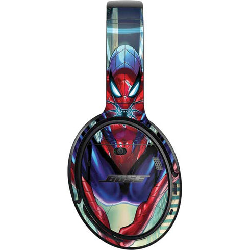 Marvel Spiderman Spiderman Armor MK IV Bose QuietComfort 35 Headphones Skin