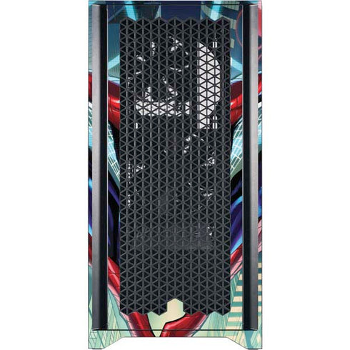 Marvel Spiderman Spiderman Armor MK IV Corsair 4000D Tempered Glass Mid-Tower ATX Case Skin