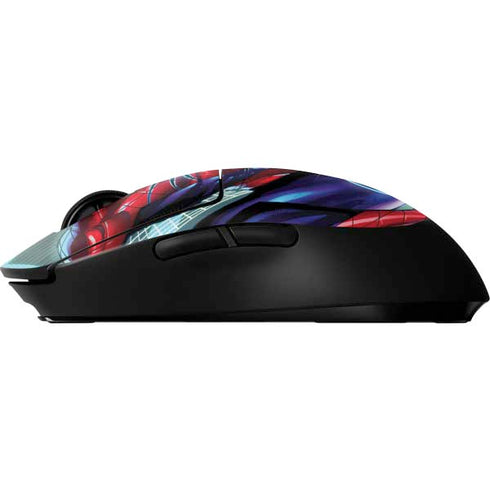Marvel Spiderman Spiderman Armor MK IV G Pro Wireless Gaming Mouse Skin