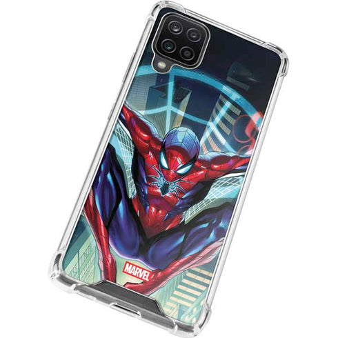 Marvel Spiderman Spiderman Armor MK IV Galaxy A12 Clear Case