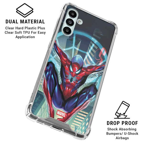 Marvel Spiderman Spiderman Armor MK IV Galaxy A13 5G Clear Case