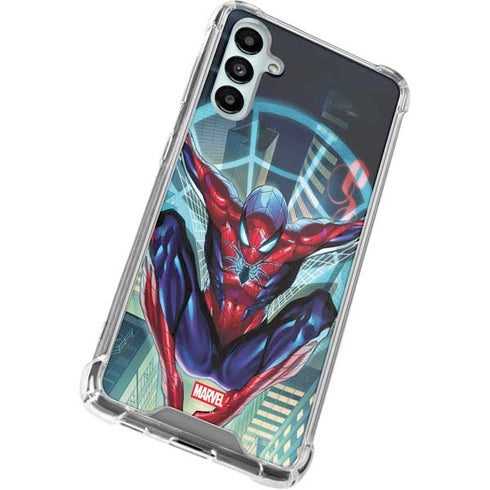 Marvel Spiderman Spiderman Armor MK IV Galaxy A14 5G Clear Case