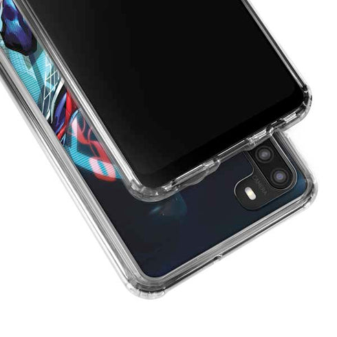 Marvel Spiderman Spiderman Armor MK IV Galaxy A21 Clear Case