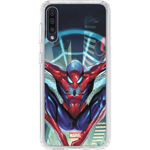 Marvel Spiderman Spiderman Armor MK IV Galaxy A50 Clear Case