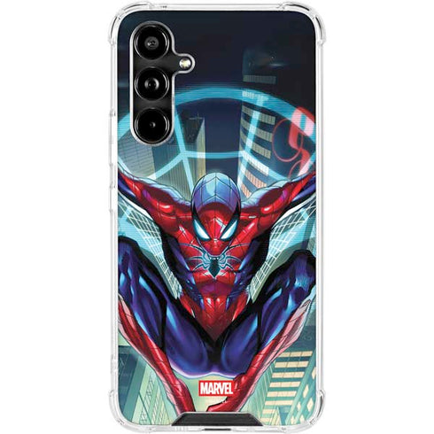 Marvel Spiderman Spiderman Armor MK IV Galaxy A54 5G Clear Case