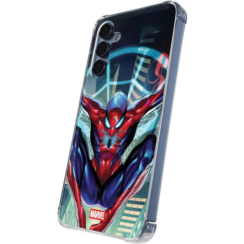 Marvel Spiderman Spiderman Armor MK IV Galaxy A55 5G Clear Case