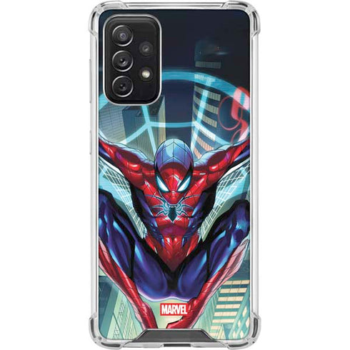 Marvel Spiderman Spiderman Armor MK IV Galaxy A72 5G Clear Case