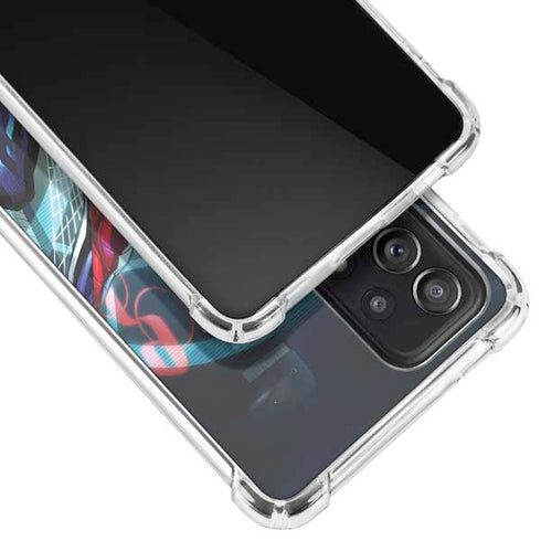Marvel Spiderman Spiderman Armor MK IV Galaxy A72 5G Clear Case